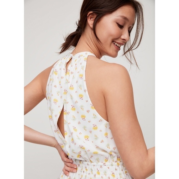 Wilfred Aritzia Effet Floral Mini Dress Medium - Picture 3 of 11